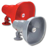 Wheelock STH-15S Aluminum Weatherproof 15 Watt Horn Loudspeaker with Transformer in Red or Grey